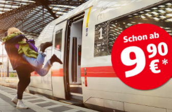 Günstige Bahntickets ab Euro Super Sparpreis Aktion