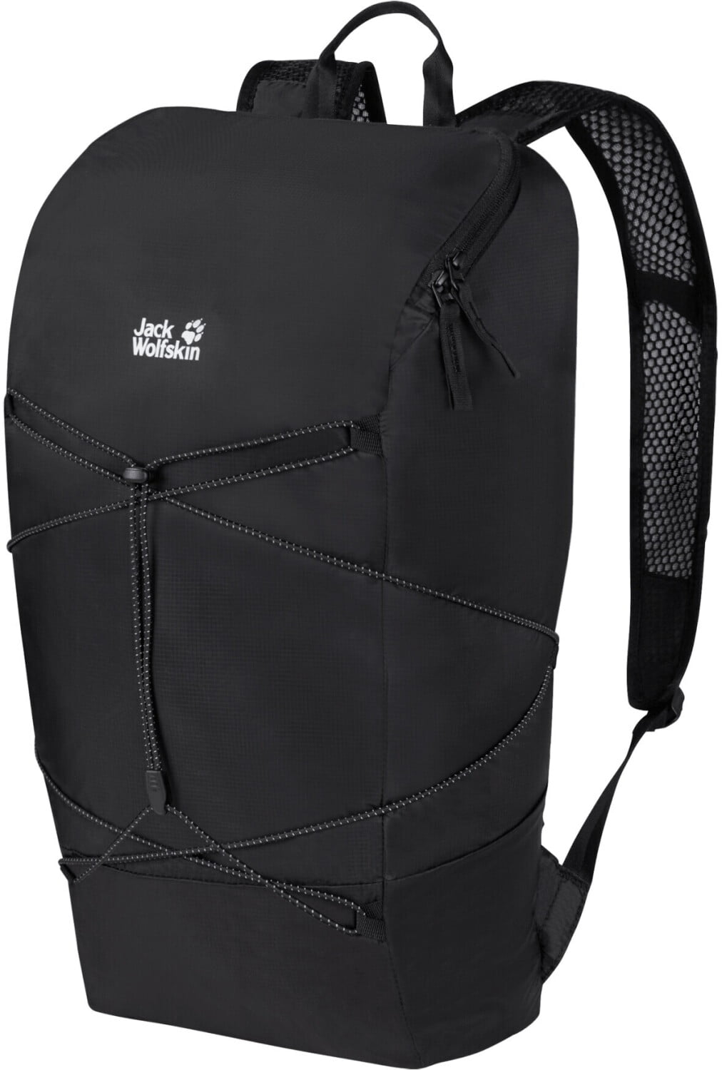 Jack Wolfskin Jwp Ultralight Rucksack In Schwarz (Faltbar, Als Daypack Auf Reisen, Liter, Ultraleicht)