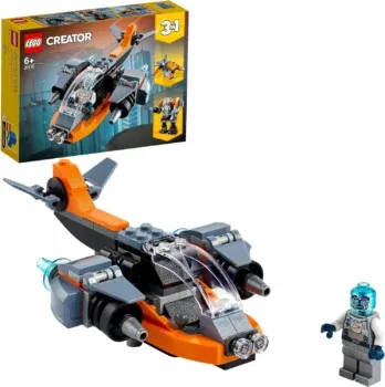 LEGO 31111 Creator 3-in-1 Cyber-Drohne - Cyber-Mech