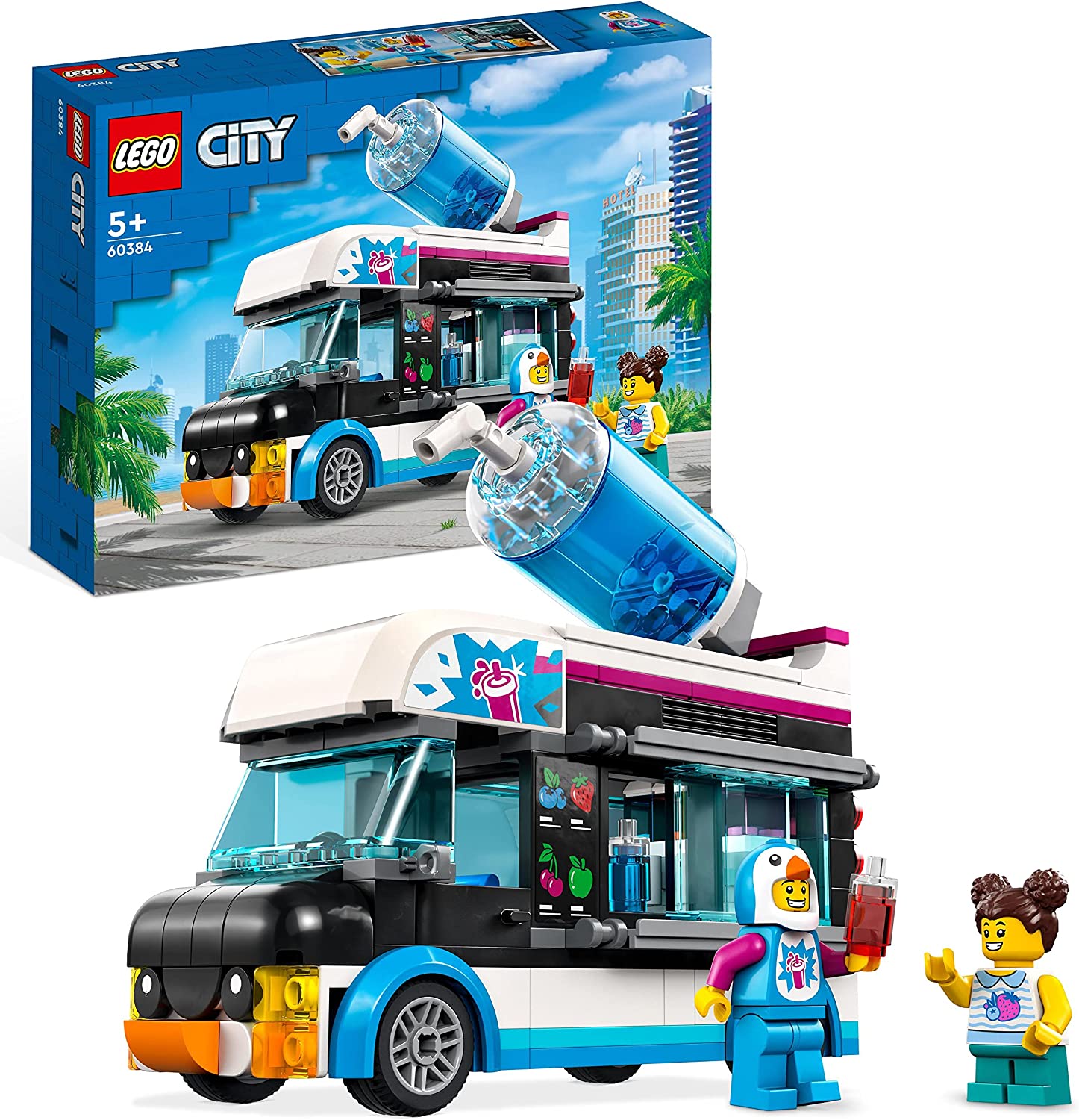 Lego City Slush Eiswagen, Sommer Set Mit Fahrzeug Spielzeug