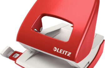 Leitz Locher aus Metall in rot