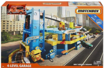 MATCHBOX Autocenter stöckiges Autocenter mit Rampenteil Kran Aufzug Waschanlage und Abschleppwagen für Matchbox Fahrzeuge lebensechte Aktivitäten und Funktionen CJM Amazon de Spielzeug