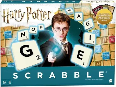 Mattel Games GMG29 - Scrabble Harry Potter Wortspiel