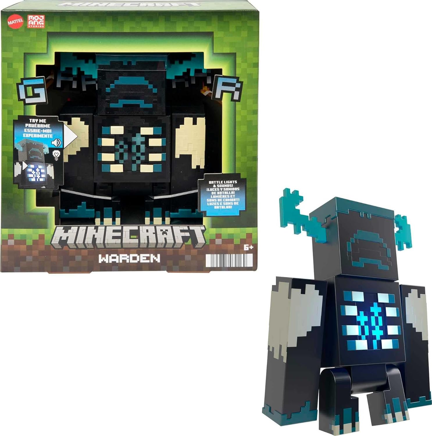 Mattel Minecraft Wärter Actionfigur