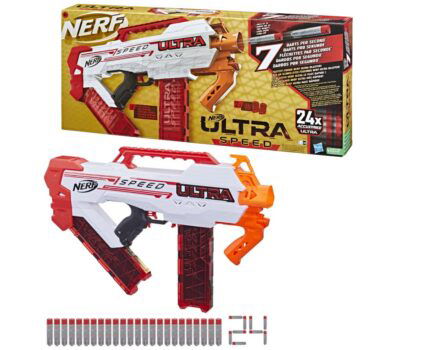 NERF Ultra Speed Blaster motorisiert mit AccuStrike Ultra Darts