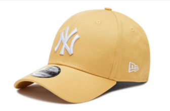 New Era Forty League Essential New York Yankees Cap in Orange