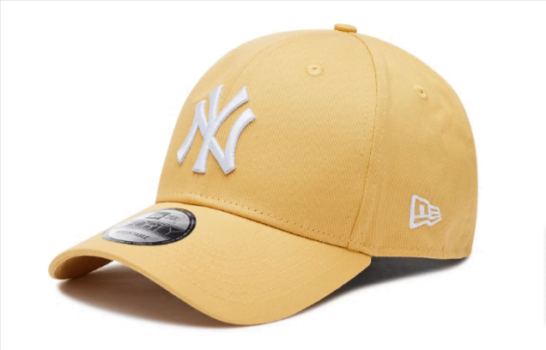 New Era Forty League Essential New York Yankees Cap in Orange