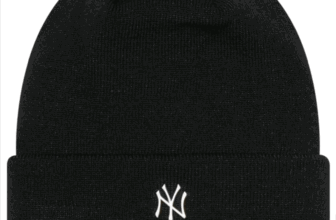 New Era New York Yankees Metallic Badge Cuff Beanie