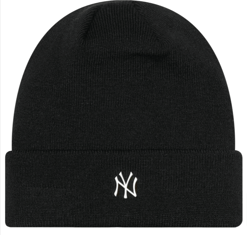 New Era New York Yankees Metallic Badge Cuff Beanie