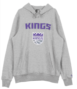 New Era Team Logo Po Sacramento Kings Hoodie