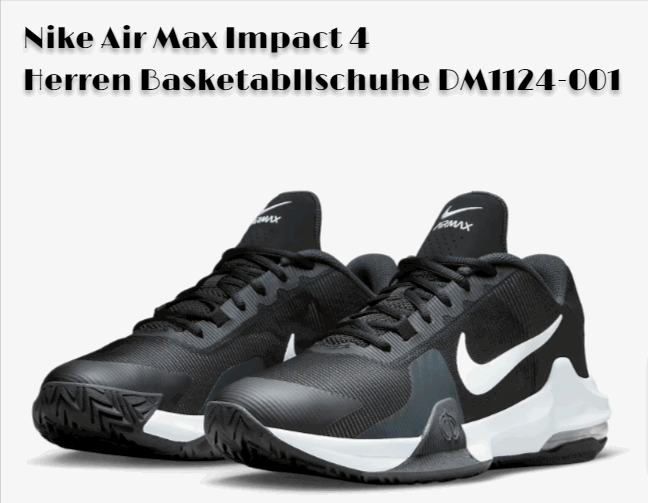 Nike Air Max Impact 4 Herren Basketabllschuhe Dm1124-001