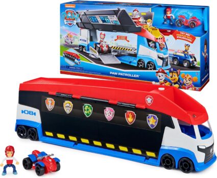 PAW Patrol Bus PAW Patroller . Fahrzeug mit Licht und Sound und Ryder Figur