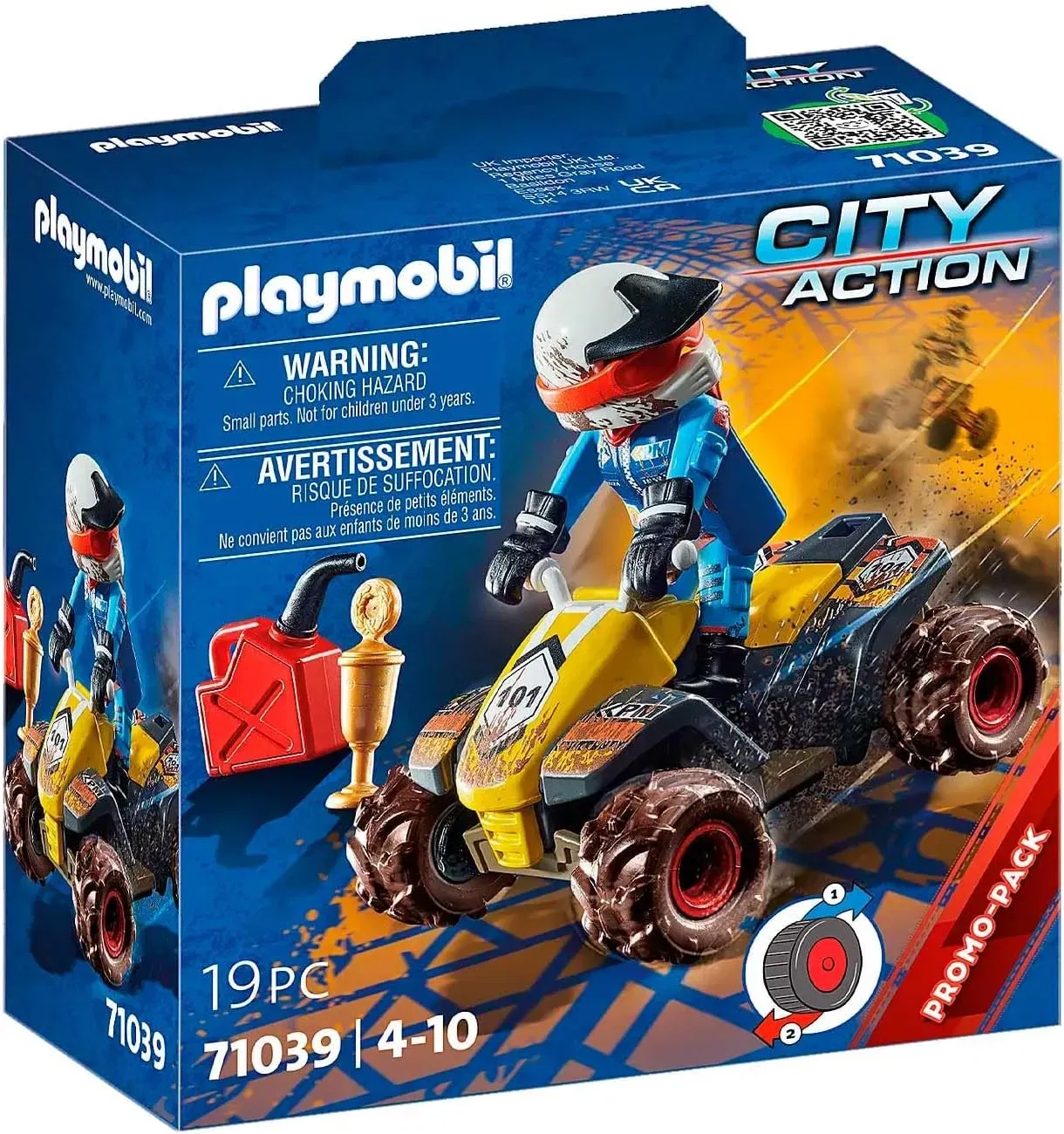 PLAYMOBIL City Action 71039 Offroad-Quad mit Pullback-Funktion für 7,99 € inkl. Prime-Versand