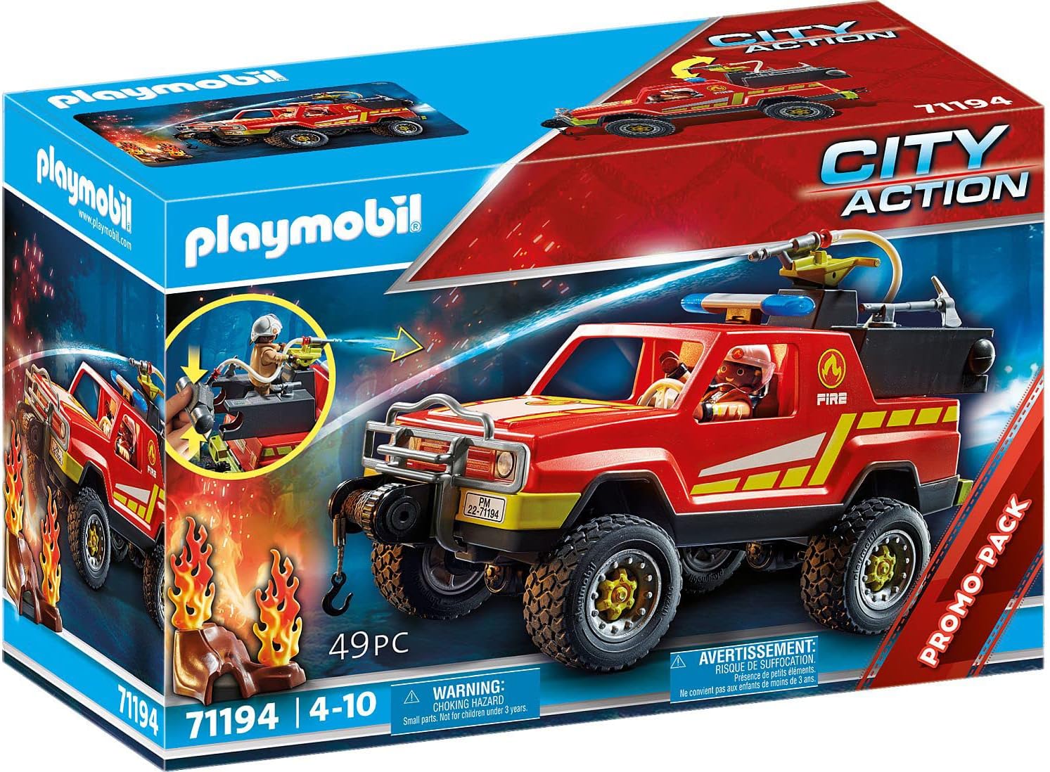 Playmobil City Action Feuerwehr Löschtruck