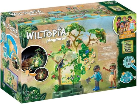 PLAYMOBIL Wiltopia Nachtlicht Regenwald mit Spielzeugtieren