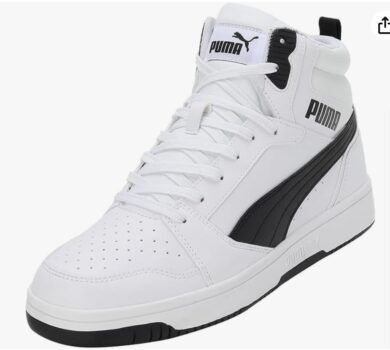 PUMA Unisex Rebound V6 Turnschuhe, Puma White Puma Black, 37 EU Amazon.de Fashion