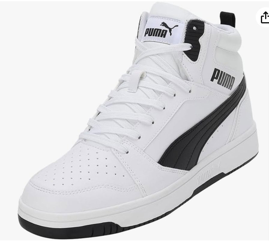 Puma Unisex Rebound V6 Turnschuhe, Puma White Puma Black, 37 Eu Amazon.de Fashion