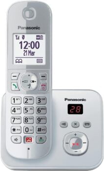 Panasonic KX TGGS Schnurlostelefon mit Anrufbeantworter (Bis zu . Telefonnummern sperren, übersichtliche Schriftgröße, lauter Hörer, Voll Duplex Freisprechen)