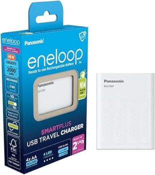 Panasonic eneloop SmartPlus USB Travel Ladegerät