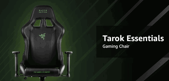 Razer License Tarok Essentials Gaming Stuhl by ZEN für 149,00 € inkl. Versand (statt 224,99 €)
