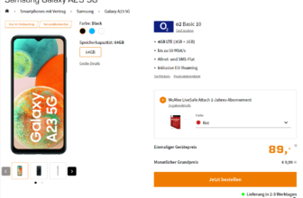 Samsung Galaxy A23 5G + Super Select S 10 GB LTE