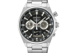 Seiko Chronograph SSBP Herren Uhr Quarz Edelstahl ( mm, Gewicht Gramm, wasserdicht bis bar)