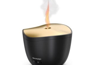 Sharp Aroma Ultraschall Diffuser Zerstäuber mit Kerzenlicht-Effekt für Duftöle & ätherische Öle für 24,90 € inkl. Prime-Versand (statt 33,20 €)