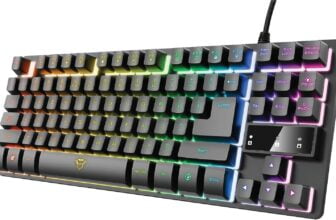 Trust GXT TKL Gaming Tastatur mit RGB Beleuchtung