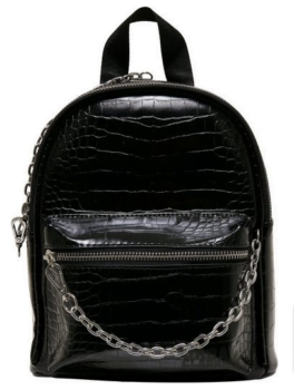 URBAN CLASSICS Rucksack Unisex Croco Synthetic Leather Backpack