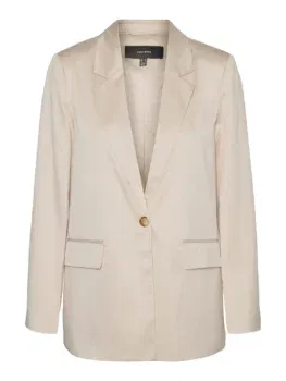 Vero Moda klassischer Blazer Beige Regular Fit