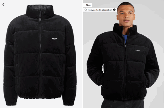 Volcom Max Sherman wendbare Daunenjacke