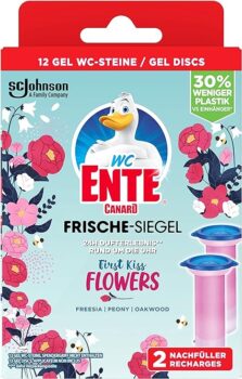 WC Ente Frische Siegel Nachfüller First Kiss Flowers Duft