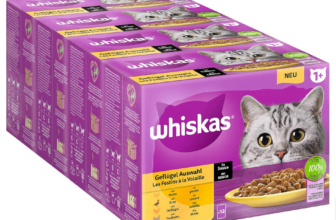 Whiskas Katzenfutter Geflügel Auswahl in Sauce