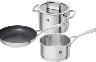 ZWILLING Topf Set Vitality (alle Herdarten inkl. Induktion, beinhaltet x Kochtopf + Deckel, x Stieltopf, x Bratpfanne)