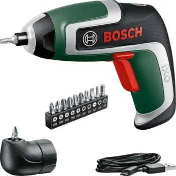 Bosch Akkuschrauber IXO (7. Generation, 3,6 Volt integrierter Akku, Drehmoment-Aufsatz, 10 Bits, USB Ladegerät) - für 36,99 € inkl. Versand (statt 47,99 €)