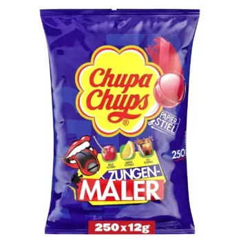 Chupa Chups Zungenmaler Lutscher-Beutel (250 Lollis) ab 22,33 € inkl. Prime-Versand