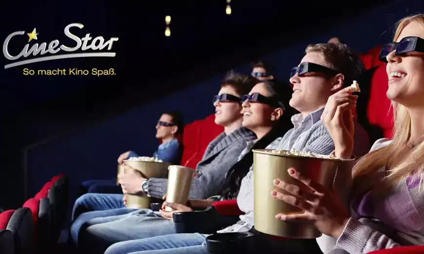 10 x CineStar Kinogutscheine für 64,90 € mit Sitzplatz- und Filmzuschlag (6,49 € pro Ticket) 🎬🍿