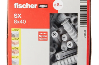 fischer Spreizdübel SX x Schachtel mit Nylondübeln Dübel für optimalen Halt bei Befestigungen in Beton Hochlochziegel Porenbeton Vollziegel uvm Amazon de Baumarkt