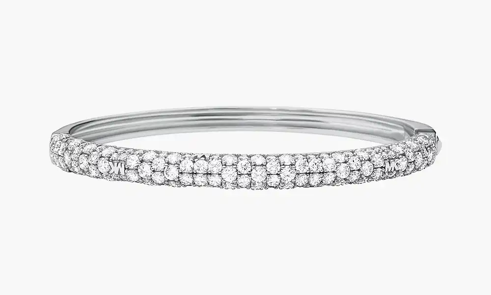 Michael Kors Armreif Pavé Logo Sterlingsilber für 67€ inkl. Versand statt für 110,50€