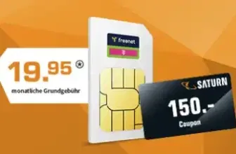 freenet Telekom MagentaMobil M Young (40 GB mit 5G) für eff. 7,66€