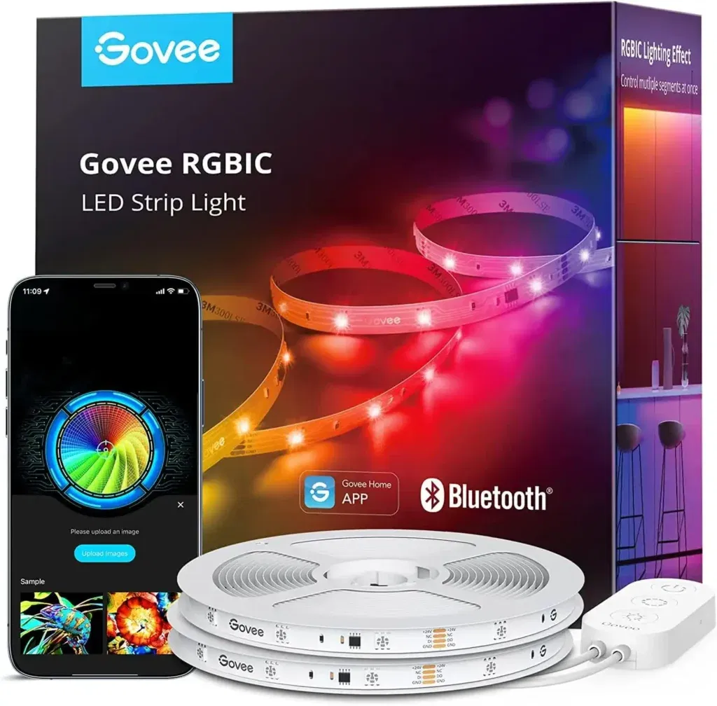 Govee Rgbic Led Strip 20M (Bluetooth, App-Steuerung) Für 35,99€ Inkl. Prime-Versand (Statt 59,99€)