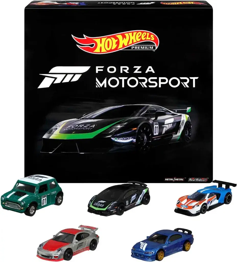 Hot Wheels Hff49 - Forza 5Er-Pack Spielzeug-Rennfahrzeuge Für 25,59 € Inkl. Prime-Versand (Statt 35,99 €)