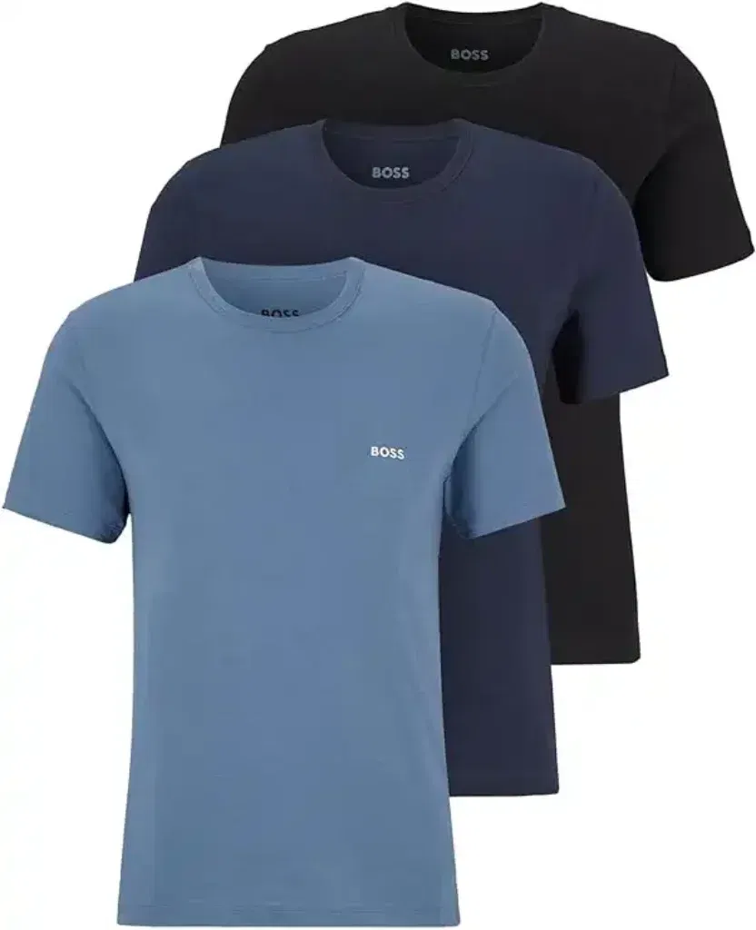 Boss Herren T-Shirt 3P Classic Dreier-Pack Für 22€ Inkl. Prime-Versand (Statt 44,95€)