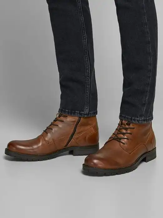 Jack & Jones Orca Echtleder-Boots für 39,99 € inkl. Versand statt für 58,98 € 🥾