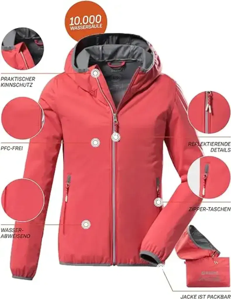 Killtec Kos 164 Girls Lightweight Jacke (Größe: 116 - 176) Ab 17,69€ Inkl. Prime-Versand Statt Für 30,85€