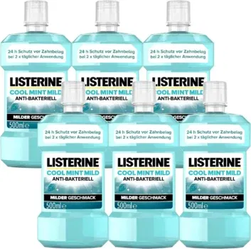 LISTERINE Cool Mint antibakterielle Mundspülung