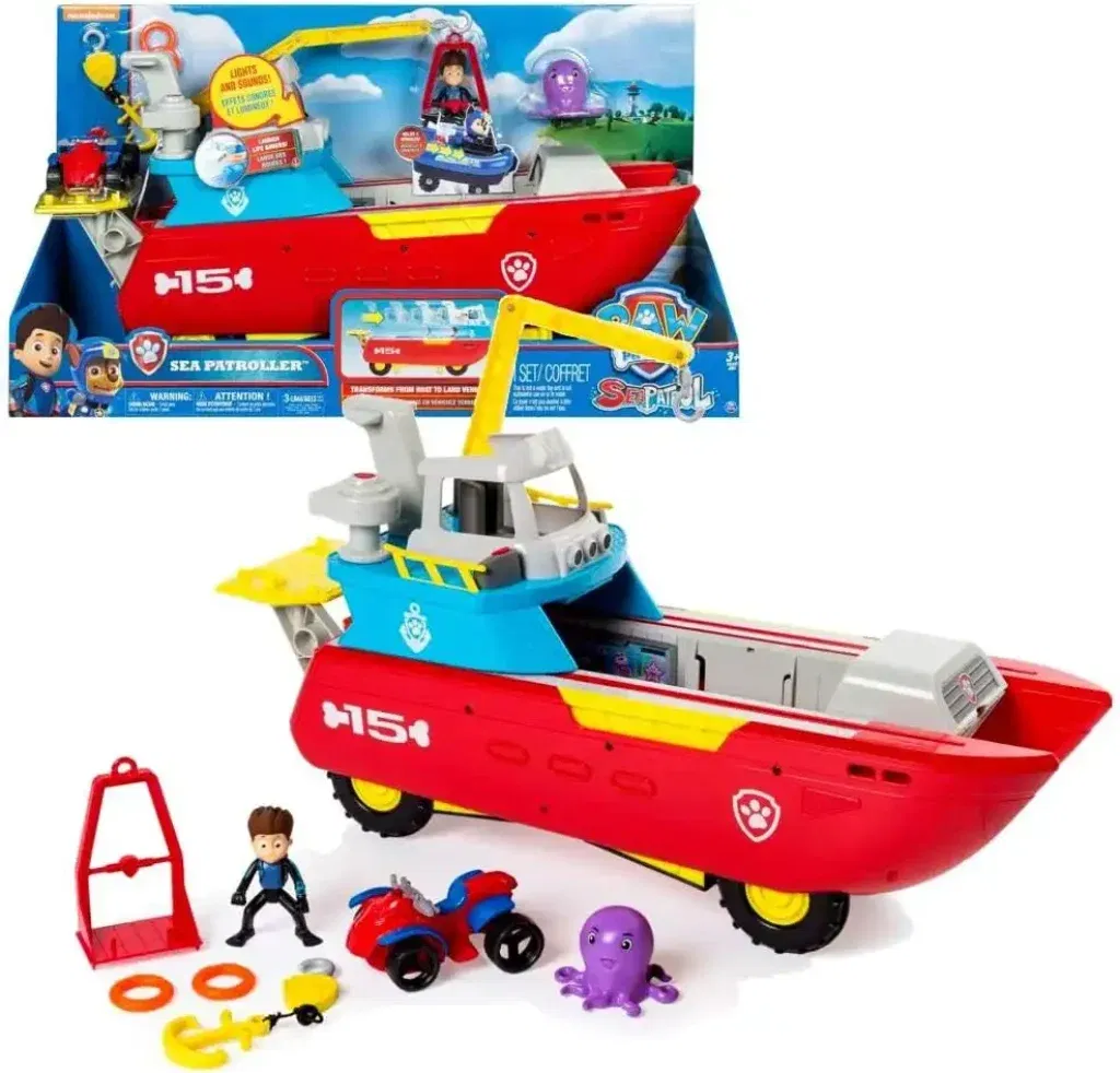 Paw Patrol Sea Patroller Boot Und Ryder Figur 49,99€ Inkl. Versand Statt 118,98€ 🚢🐾