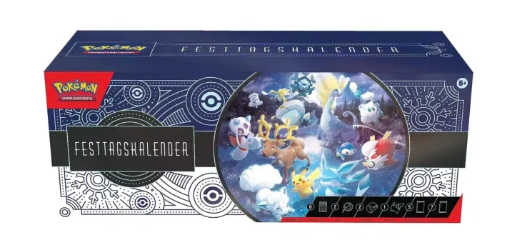 Pokémon Festtagskalender 2023 für 39,99€ inkl. Prime-Versand statt 52,19€