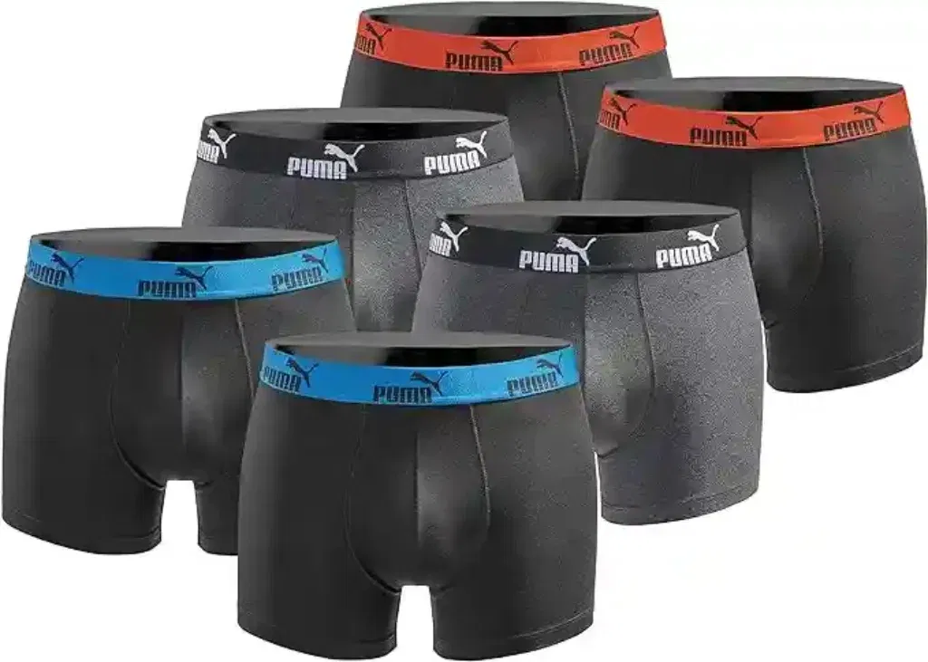 Puma Boxershorts 6Er Pack Für 29,99 € Inkl. Prime-Versand (Statt 37,99€)