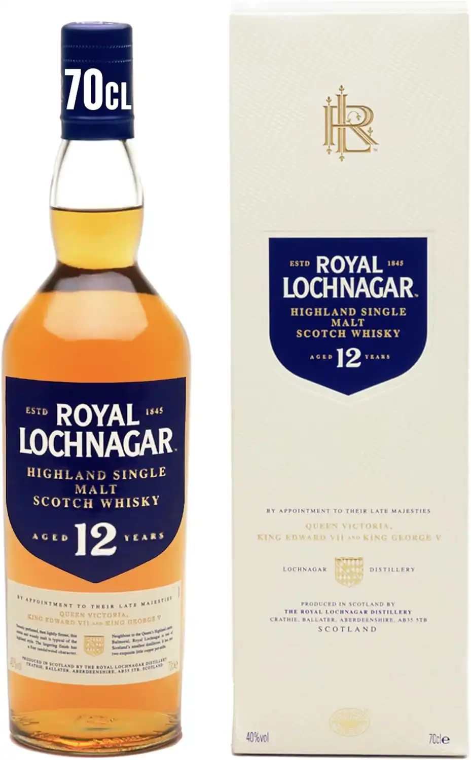 Royal Lochnagar 12 Jahre Single Malt Scotch Whisky ab 31,99 € inkl. Prime-Versand statt 45,28€ 🥃